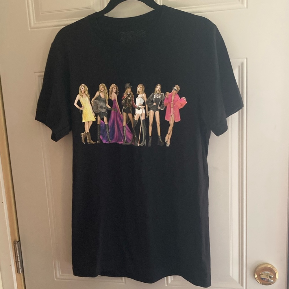Black Taylor Swift Eras Tee - Lover Eras Tee Shirt